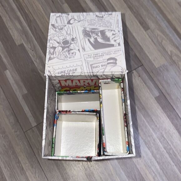 Marvel comics Spider-Man Captain America Thor Iron Man jewelry box trinket box - Picture 11 of 15